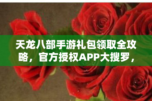 天龙八部手游礼包领取全攻略图片