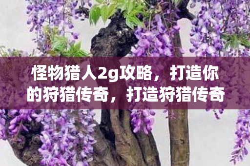 怪物猎人2g攻略，打造你的狩猎传奇，打造狩猎传奇，怪物猎人2g攻略全解析