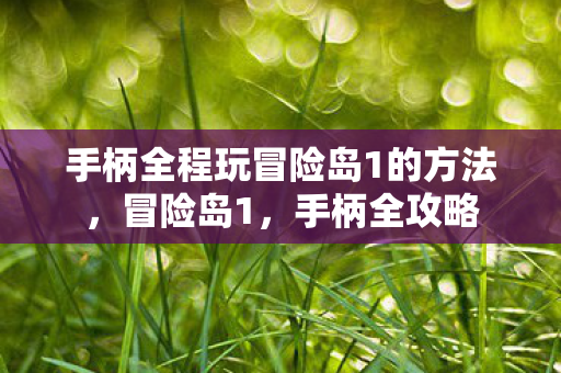 手柄全程玩冒险岛1的方法,冒险岛1,手柄全攻略 手柄全程玩冒险岛1的方法,冒险岛1,手柄全攻略