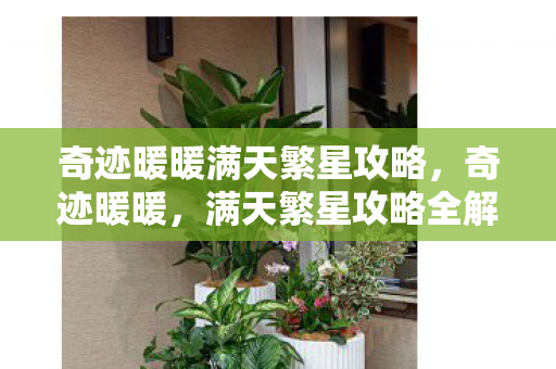 奇迹暖暖满天繁星攻略,奇迹暖暖,满天繁星攻略全解析 奇迹暖暖满天繁星攻略,奇迹暖暖,满天繁星攻略全解析