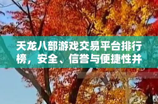 安全信誉与便捷性并重的交易平台排行图片