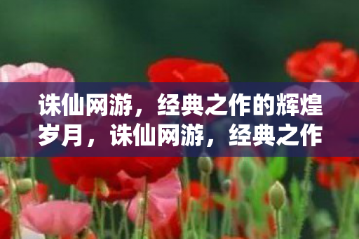 诛仙网游,经典之作的辉煌岁月,诛仙网游,经典之作的辉煌岁月 诛仙网游,经典之作的辉煌岁月,诛仙网游,经典之作的辉煌岁月