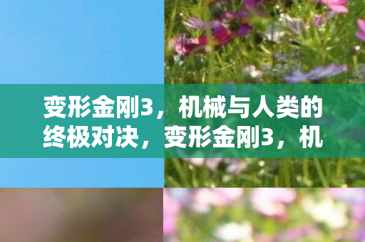 机械与人类终极对决震撼来袭图片