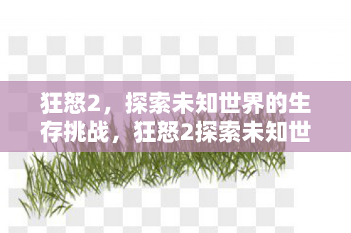 狂怒2,探索未知世界的生存挑战,狂怒2探索未知世界的生存挑战 狂怒2,探索未知世界的生存挑战,狂怒2探索未知世界的生存挑战