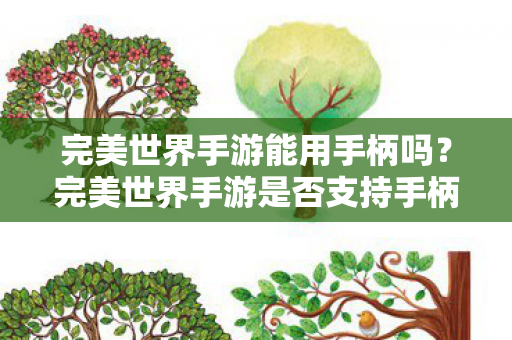 完美世界手游能用手柄吗?完美世界手游是否支持手柄操作? 完美世界手游能用手柄吗?完美世界手游是否支持手柄操作?