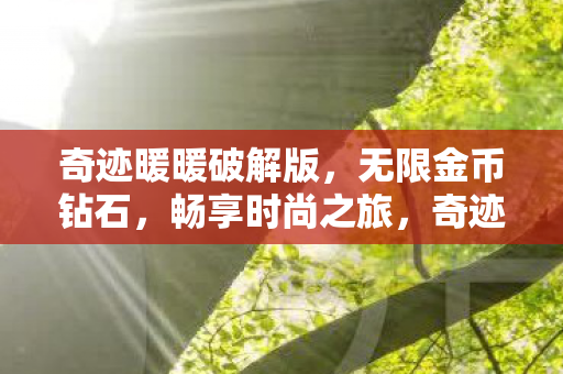 奇迹暖暖破解版图片