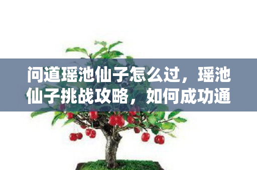 问道瑶池仙子怎么过，瑶池仙子挑战攻略，如何成功通过？