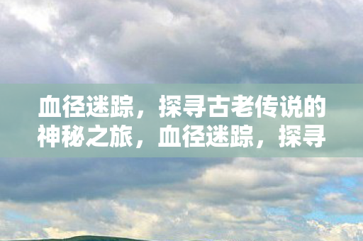 血径迷踪,探寻古老传说的神秘之旅,血径迷踪,探寻古老传说的神秘之旅 血径迷踪,探寻古老传说的神秘之旅,血径迷踪,探寻古老传说的神秘之旅
