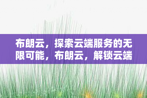 布朗云,探索云端服务的无限可能,布朗云,解锁云端服务的无限可能 布朗云,探索云端服务的无限可能,布朗云,解锁云端服务的无限可能