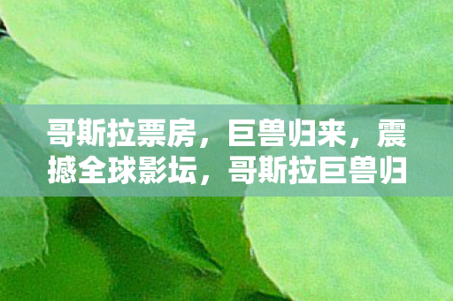 票房震撼全球影坛图片