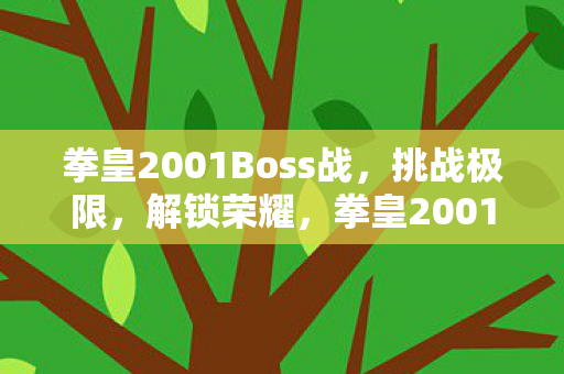 拳皇2001Boss战图片