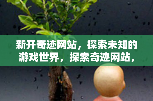 开启未知游戏世界之旅图片