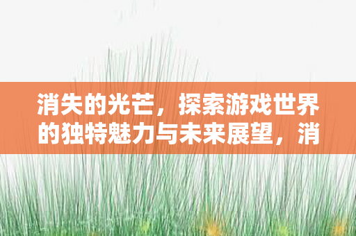 探索游戏世界的独特魅力与未来展望图片