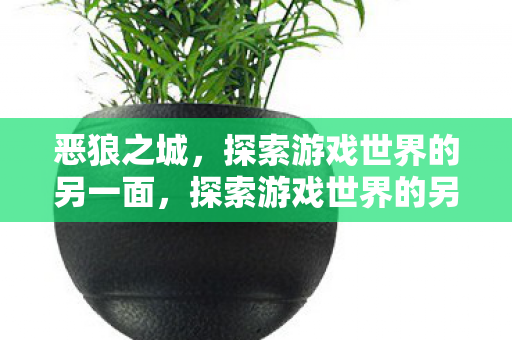 探索游戏世界的另一面图片