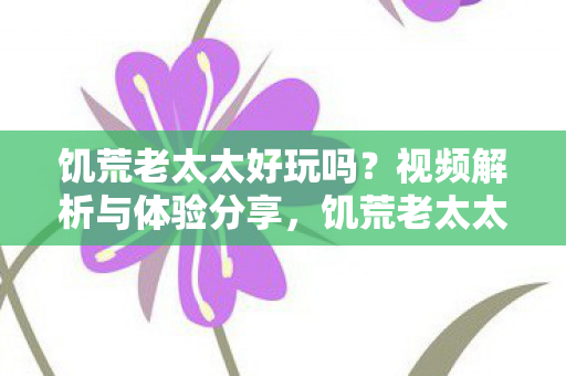 饥荒老太太游戏好玩度解析与体验分享图片