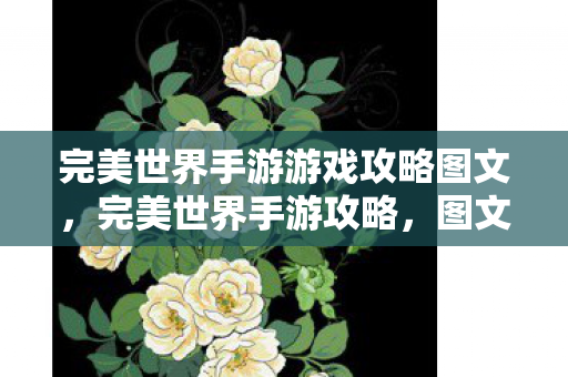 完美世界手游游戏攻略图文图片