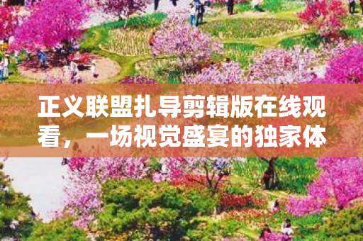 正义联盟扎导剪辑版在线观看图片