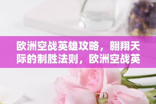 翱翔天际的制胜法则图片