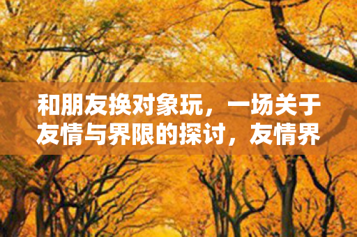 一场关于友情与界限的探讨图片