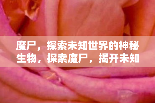 探索未知世界的神秘生物图片