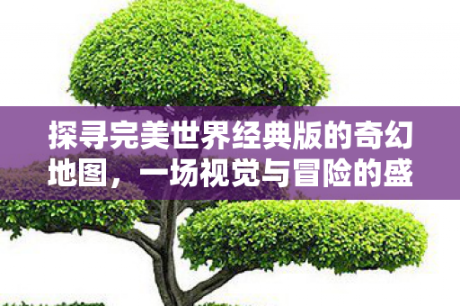 探寻完美世界经典版的奇幻地图图片