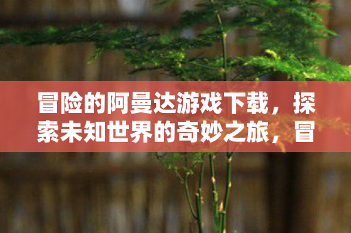 探索未知世界的奇妙之旅图片