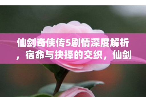 仙剑奇侠传5剧情深度解析图片