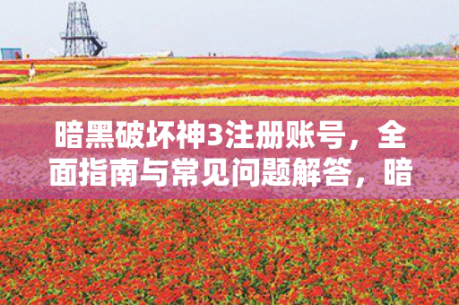 暗黑破坏神3账号注册全攻略图片