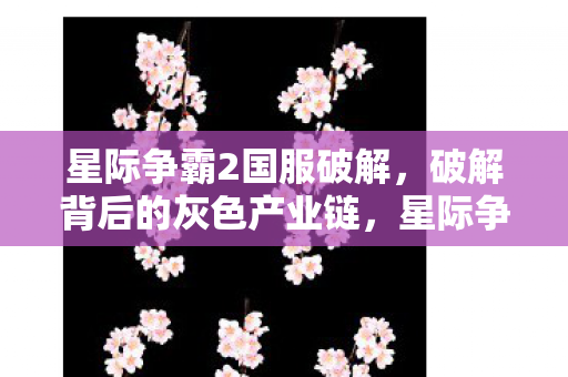 星际争霸2国服破解背后的灰色产业链揭秘图片