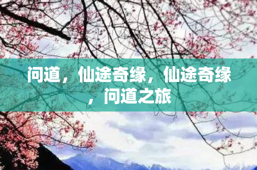 问道，仙途奇缘，仙途奇缘，问道之旅
