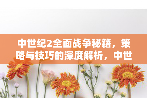 中世纪2全面战争策略与技巧深度解析图片