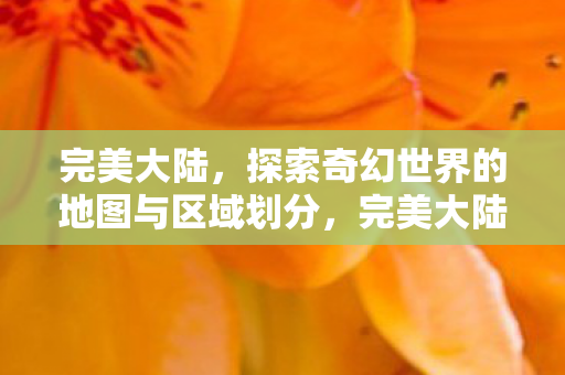 完美大陆,探索奇幻世界的地图与区域划分,完美大陆,探索奇幻世界的地图与区域划分 完美大陆,探索奇幻世界的地图与区域划分,完美大陆,探索奇幻世界的地图与区域划分