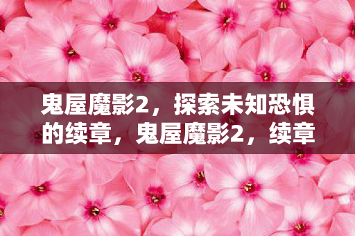 鬼屋魔影2,探索未知恐惧的续章,鬼屋魔影2,续章探索未知恐惧 鬼屋魔影2,探索未知恐惧的续章,鬼屋魔影2,续章探索未知恐惧