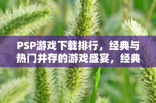 经典与热门并存的游戏盛宴图片