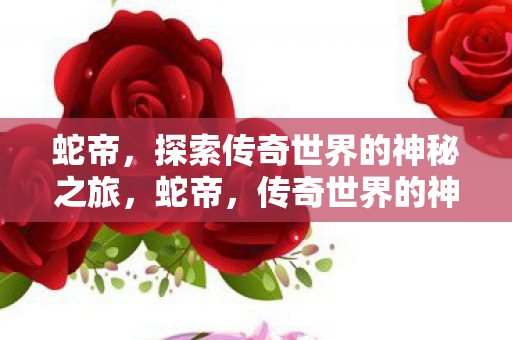 探索传奇世界的神秘之旅图片