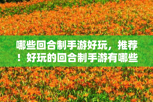 哪些回合制手游好玩,推荐!好玩的回合制手游有哪些? 哪些回合制手游好玩,推荐!好玩的回合制手游有哪些?