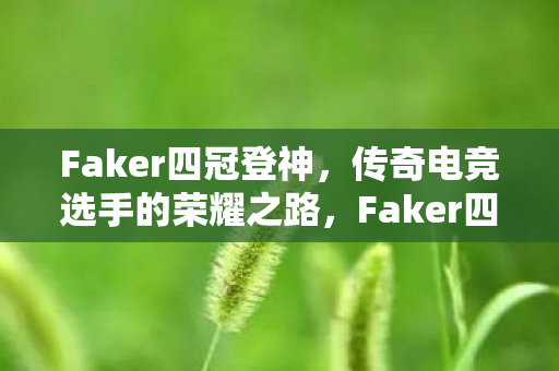 Faker四冠登神,传奇电竞选手的荣耀之路,Faker四冠荣耀之路,传奇电竞选手的登神之旅 Faker四冠登神,传奇电竞选手的荣耀之路,Faker四冠荣耀之路,传奇电竞选手的登神之旅