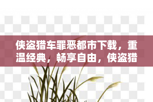 侠盗猎车罪恶都市下载图片