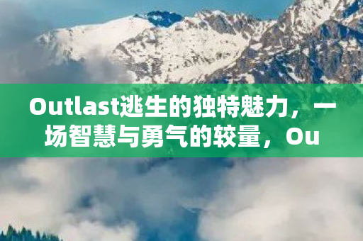 Outlast逃生的独特魅力图片