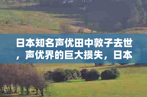 日本知名声优田中敦子去世图片
