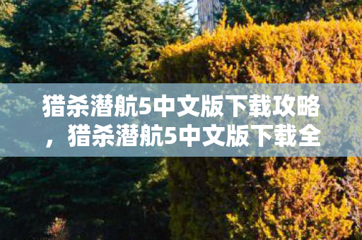 猎杀潜航5中文版下载攻略,猎杀潜航5中文版下载全攻略 猎杀潜航5中文版下载攻略,猎杀潜航5中文版下载全攻略