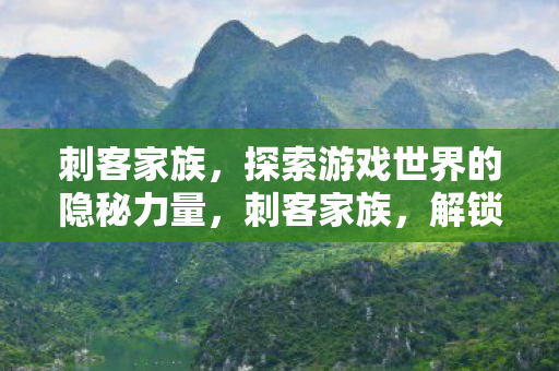 刺客家族,探索游戏世界的隐秘力量,刺客家族,解锁游戏世界的隐秘力量 刺客家族,探索游戏世界的隐秘力量,刺客家族,解锁游戏世界的隐秘力量