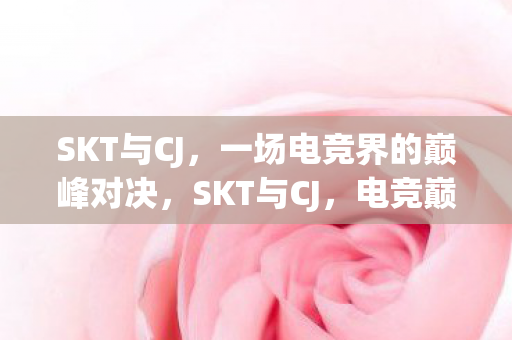 一场电竞界的巅峰对决图片