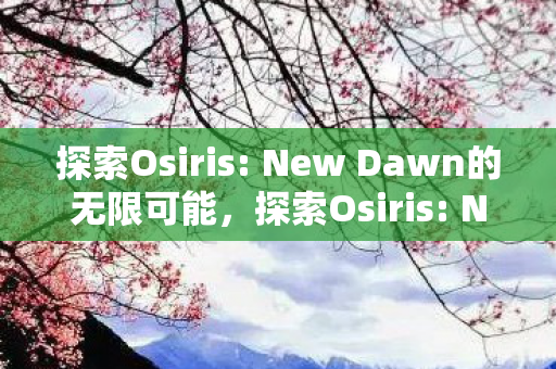 New Dawn的无限可能图片