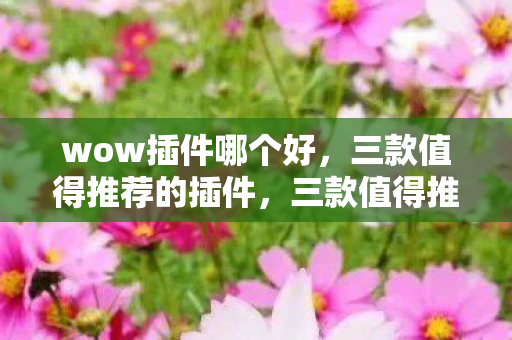 三款值得推荐的WOW插件图片