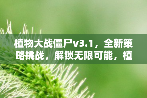 植物大战僵尸v3图片