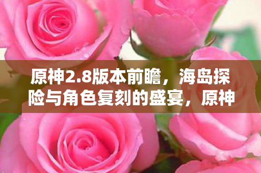 海岛探险与角色复刻的狂欢盛宴图片
