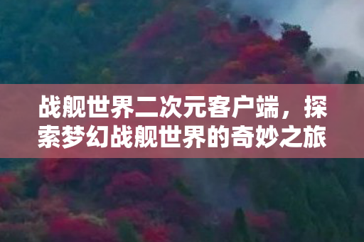 探索梦幻战舰世界的奇妙之旅图片