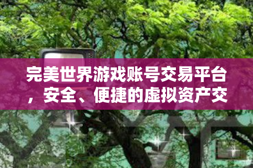 完美世界游戏账号交易平台图片