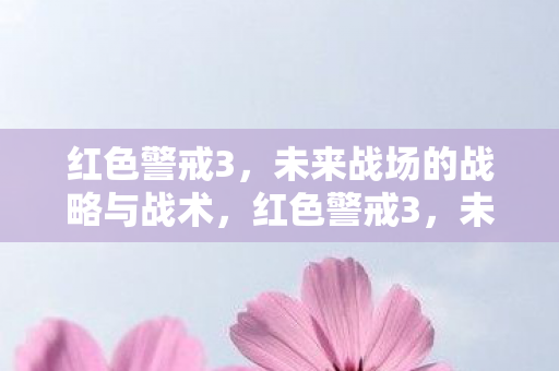 未来战场的战略与战术解析图片